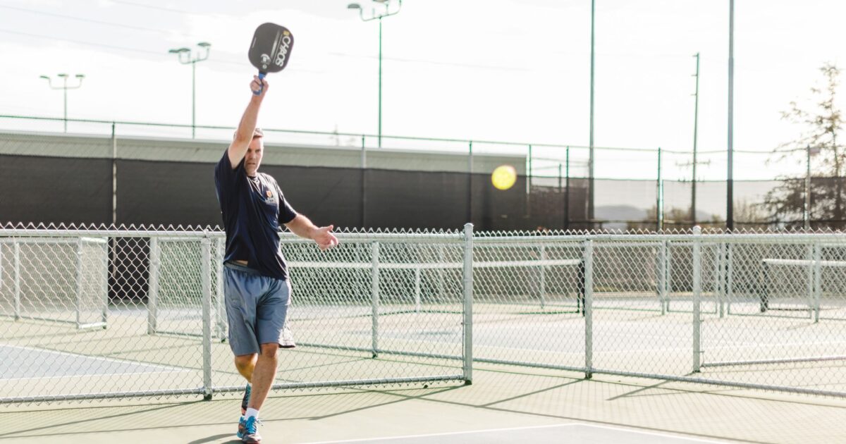 pickleball player